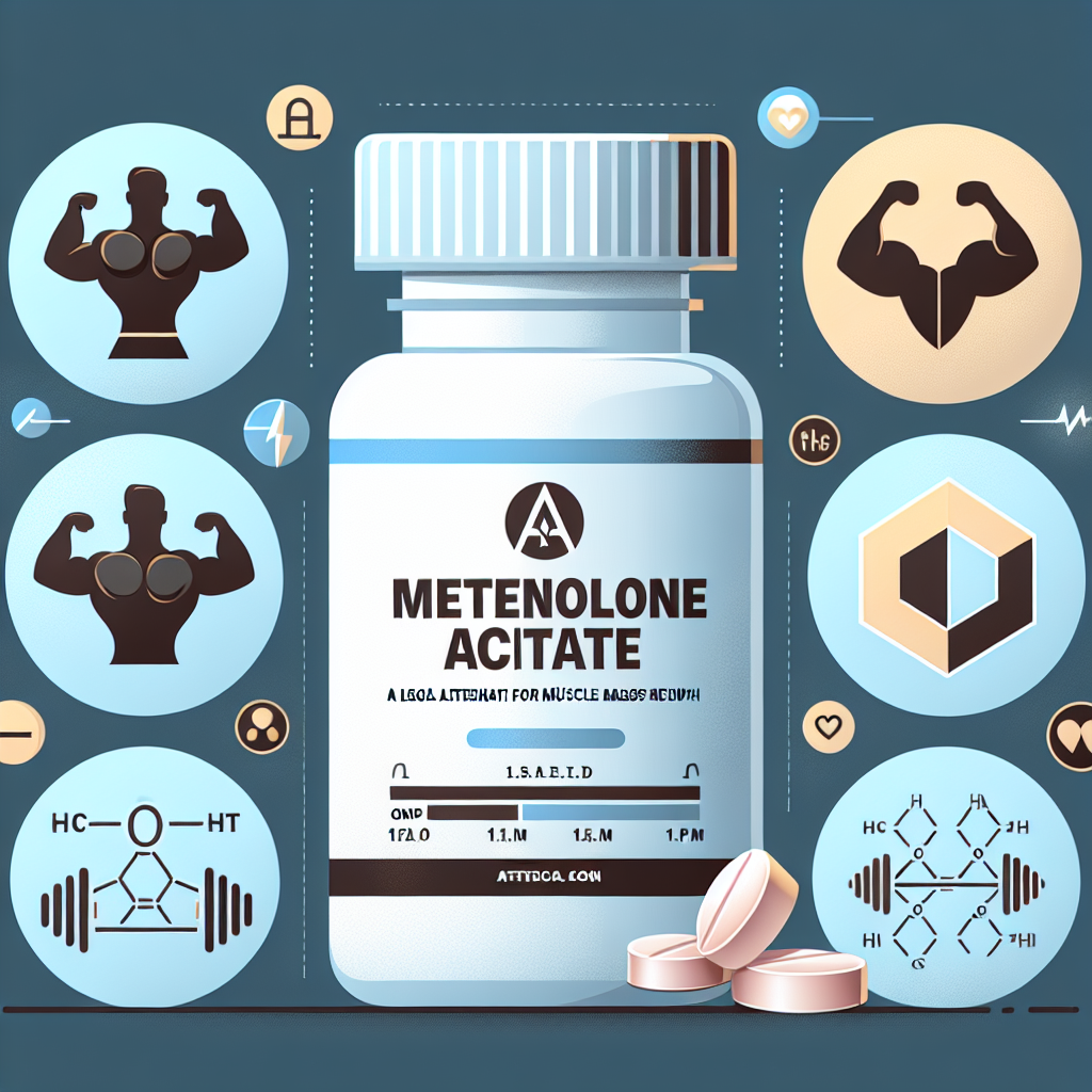 Acetato di metenolone: un'alternativa legale per l'aumento di massa muscolare