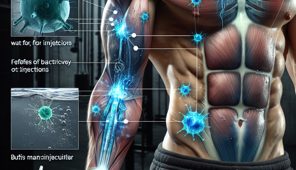 Gli effetti dell'acqua battericida per iniezioni sul recupero muscolare dopo l'allenamento