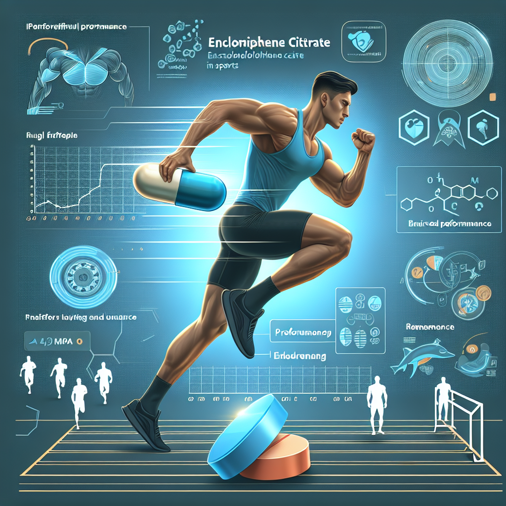 Gli effetti positivi dell'Enclomifene citrato nello sport
