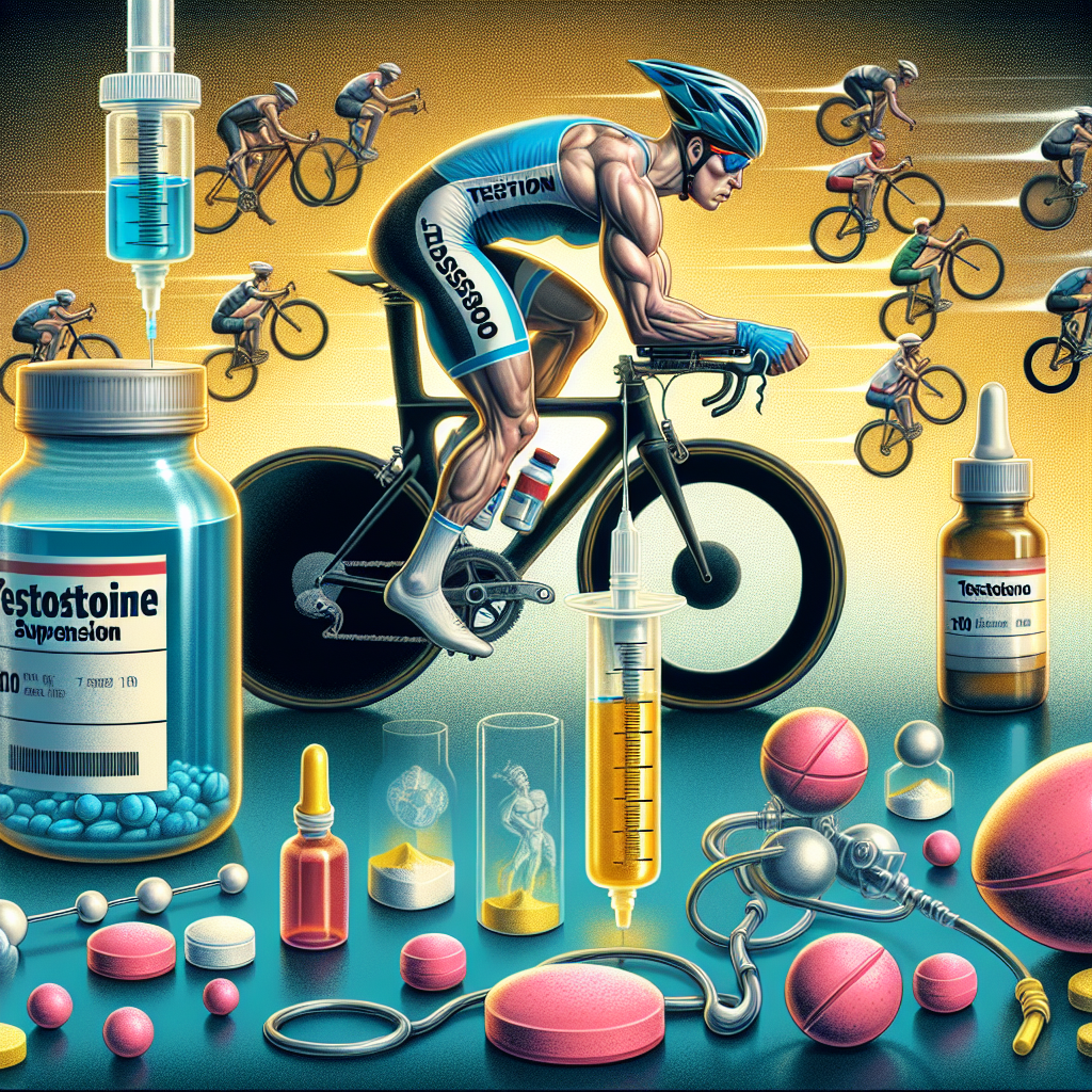 Doping nel ciclismo: l'uso diffuso della sospensione acquosa di testosterone