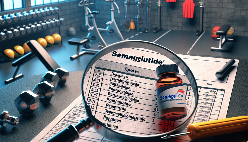 L'uso di Semaglutide nei protocolli di allenamento sportivo