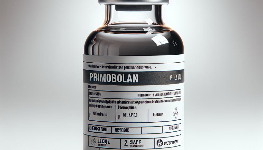 Primobolan (Metonolone) injection: un'alternativa legale e sicura per migliorare le performance sportive